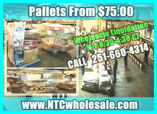 LOCAL PALLET AUCTION CLOTHS TOOLS FURNITURE AS LOW AS 75 (new orleans)