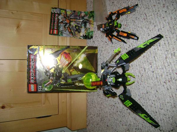 Lot of 2 Lego exoforce Sets