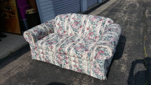 Lovely Like Brand New Floral Love Seat