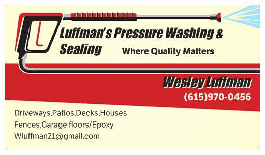 Luffmans Pressure Washing (Fairview,Bellevue,Franklin)