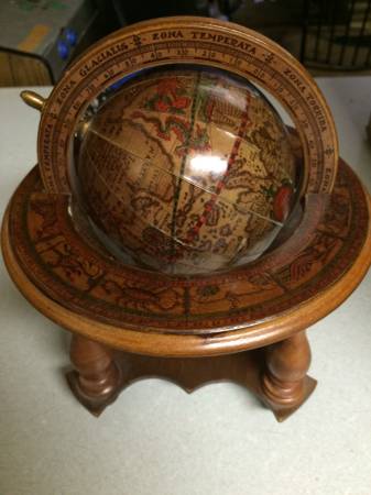 Made in Italy desktop astrology globe