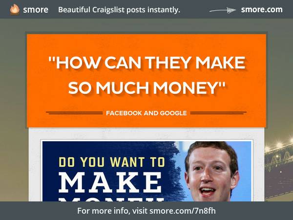 Make Money Like Facebook and Google (Milwaukee)