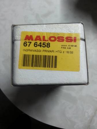 Malossi dio straight cut gears