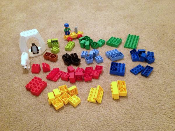MANY Lego Duplo Blocks