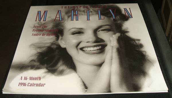 Marilyn Monroe Calendar