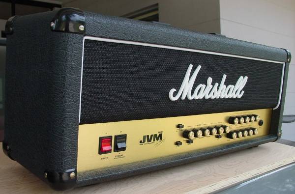 Marshall JVM 210H 100 watt 2 channel full tube amp head