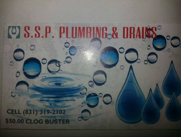 PLUMBER 45.00 SERVICE FEE  CAll OPEN 24 HOURS (milpitas)