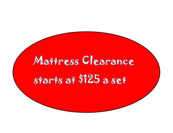 Mattress Clearance Sale
