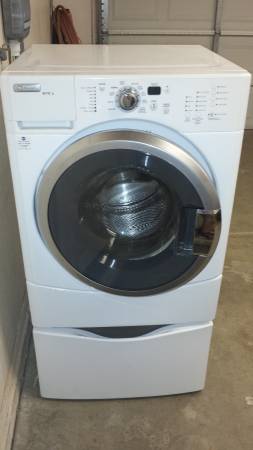 Maytag Epic Z Front Loading Washer With Pedestal