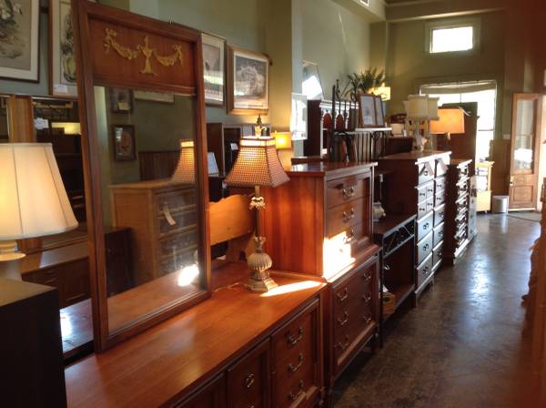 MCM dresser and matching designer Mirror,