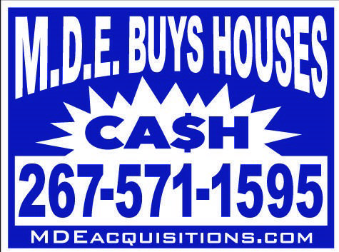 M.D.E We Will Buy Your Property (Drexel Hill, Lansdowne, Upper Darby)