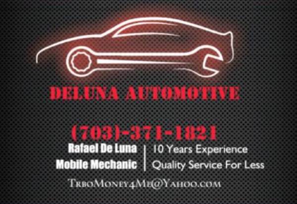 Mechanic for any car work you need (Your house DMV)