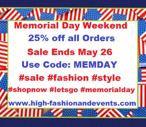 Memorial Sale is coming to an end,