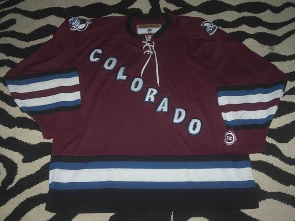 Mens Colorado Avalanche  KOHO jersey, Sz XL