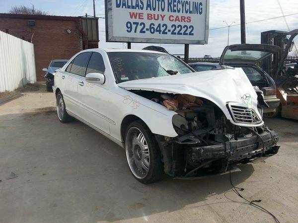 Mercedes Benz S430  2000 with a RWD suspencion parting out (10815 c. f. hawn freeway)