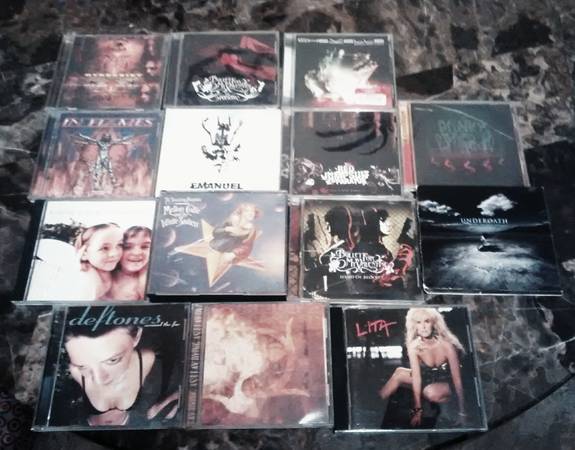 Metal amp Rock CD Lot 14