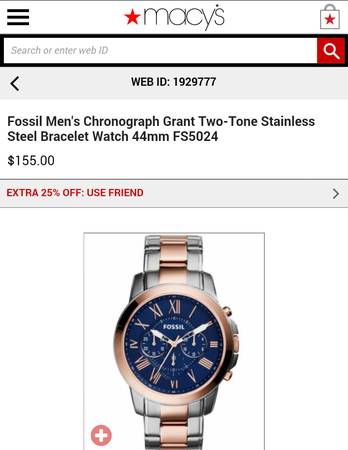MICHAEL KORS WATCHES and A FOSSIL WATCH (AUTHENTIC)
