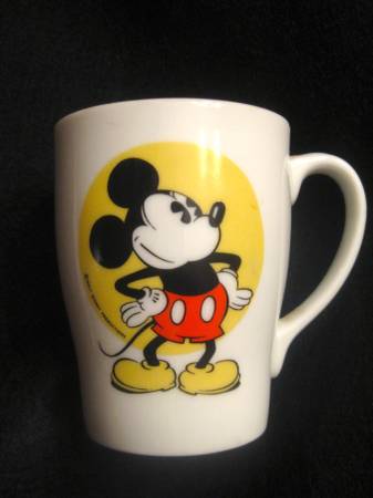 Mickey Mouse coffee cup