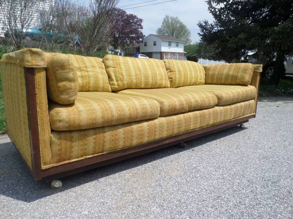 Mid century modern couch sofa vintage