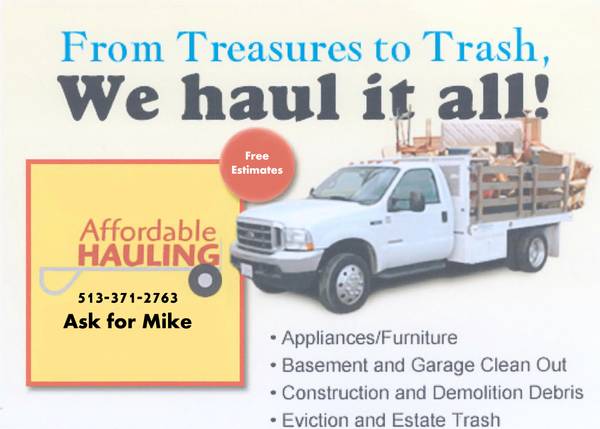 Property clean up  HAULING (5..) 371