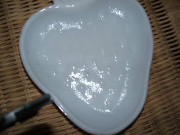 Milk Glass Dish