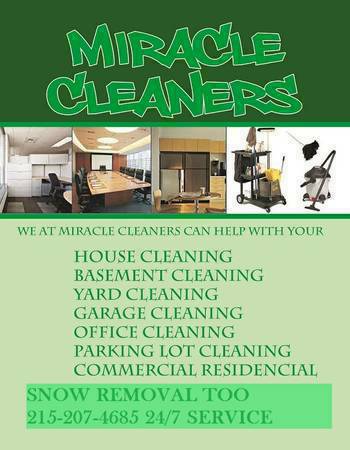 MIRACLE CLEANERS (PHILADELPHIA)