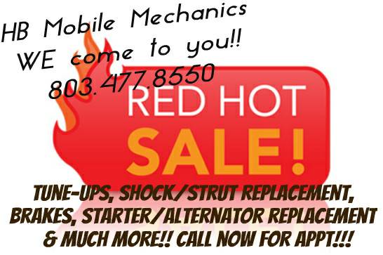 MOBILE AUTO REPAIR (COLA,LEX,LUGOFF ,SURROUNDING AREAS)