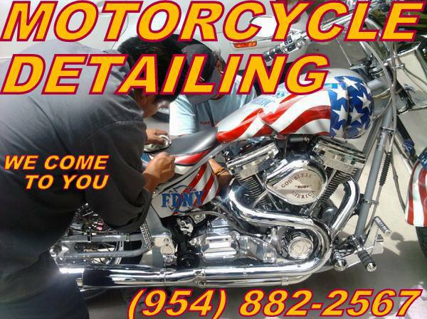 Motorcycle Detailing