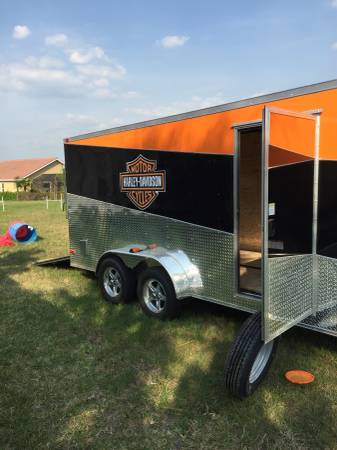 Motorcycle Transport in Enclosed Trailer to Central Florida from Maine (Kennebunk, ME)