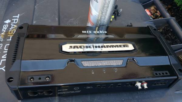 MTX AUDIO JACK HAMMER AMP JH1200