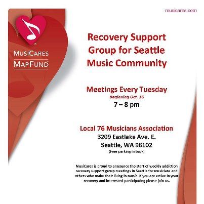 MusiCares Recovery Support Group for Musicians