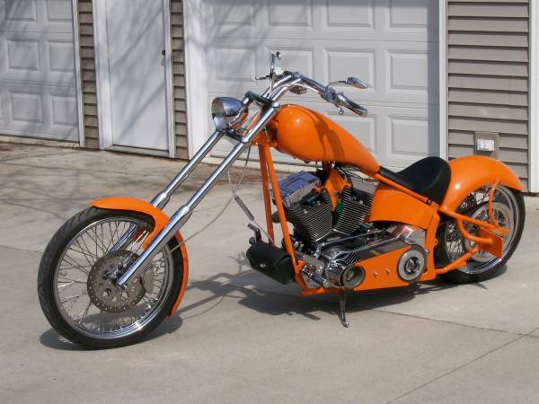 MUST SELL MAKE OFFER HARLEY CHOPPERFor Sale or Trade