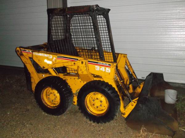 mustang skidsteer 345 40 hp