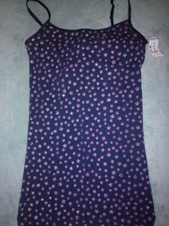 Navy Tank Top With Stars