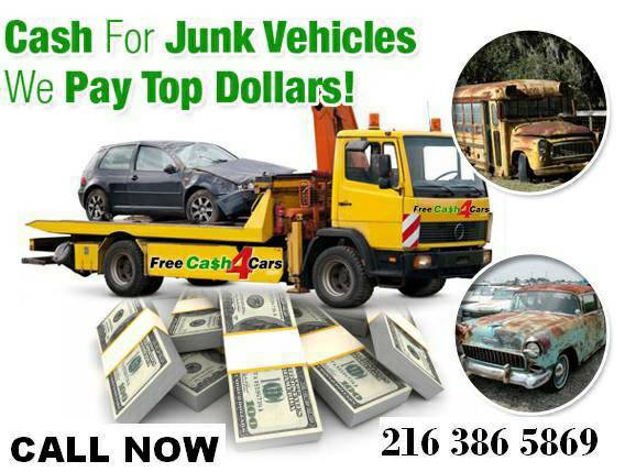NEED CASH GET THE MOST JUNK DIRECT FAST SAFE CASH (ALL CLEVELAND AREA)