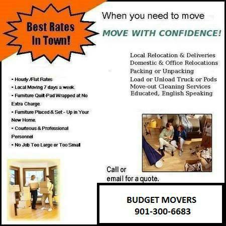 Need Help Moving  No Job Too Small Will Beat Any Price  (We Match Rates)