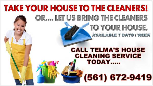 NEED YOUR HOUSE CLEANED A.S.A.P