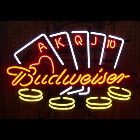 NEON BEER SIGNS ALL BEERS ALSO OTHER BAR MEMROBILIA