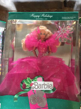 Never Opened Collectible Holiday Barbies