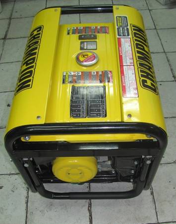 NEVER USED  CHAMPION 6,000 WATT GENERATOR