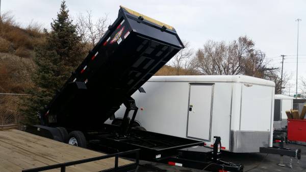 New 2015 16 14k dump trailer