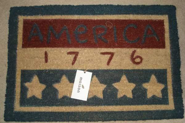 NEW America 1776 Door Mat
