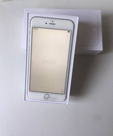 New Apple Certified Silver iPhone 6 PLUS 16gb for any Carrier UNLOCKED