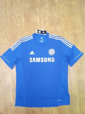 New Authentic Home Blue Chelsea Soccer Club  Adidas L XL Jerseys