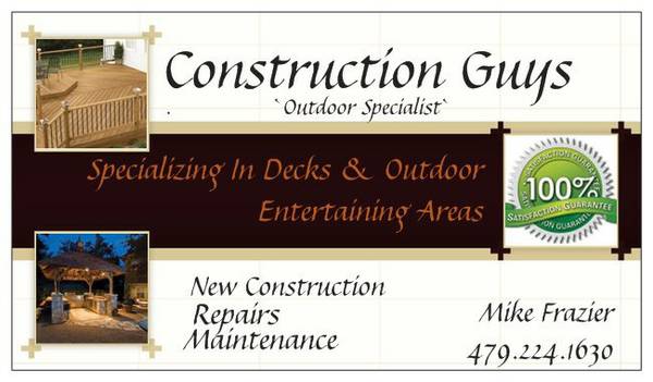 New Construction  Repairs  Maintenance (Any)
