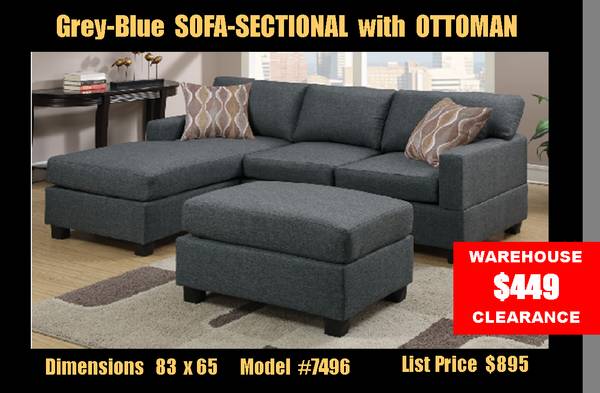 NEW  Contemporary SECTIONAL