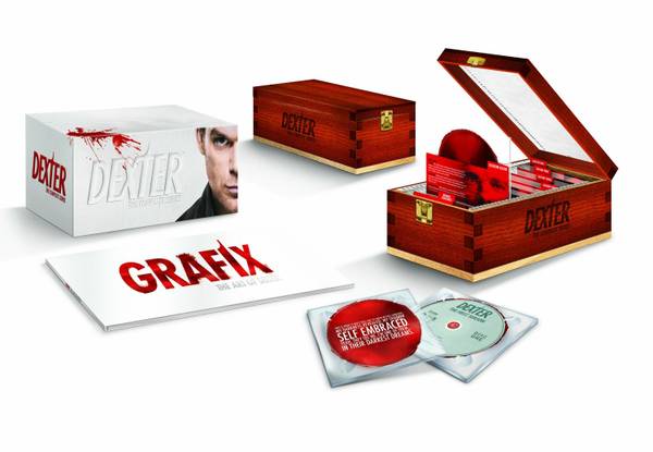 NEW Dexter Complete Series, Bluray, Blood Slides Collectors Set
