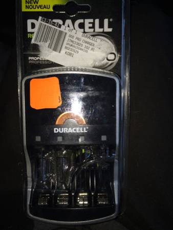 New Duracell Battery Charger