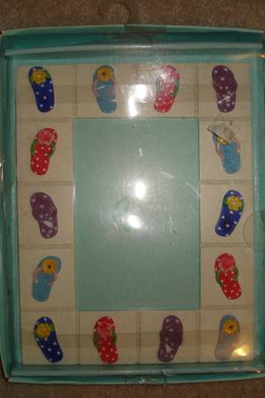 NEW Flip Flops Picture Frame 3 Available 4 x 6