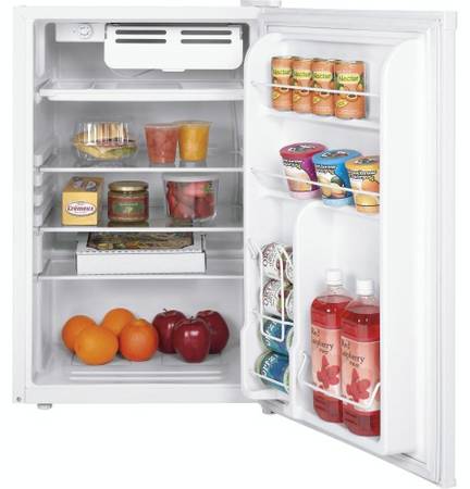 New GE Compact Under Counter Refrigerator White  WMR04GADWW